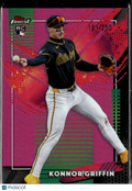 Konnor Griffin 2026 Topps Finest RARE Pink Refractor RC /250 Pittsburgh Pirates