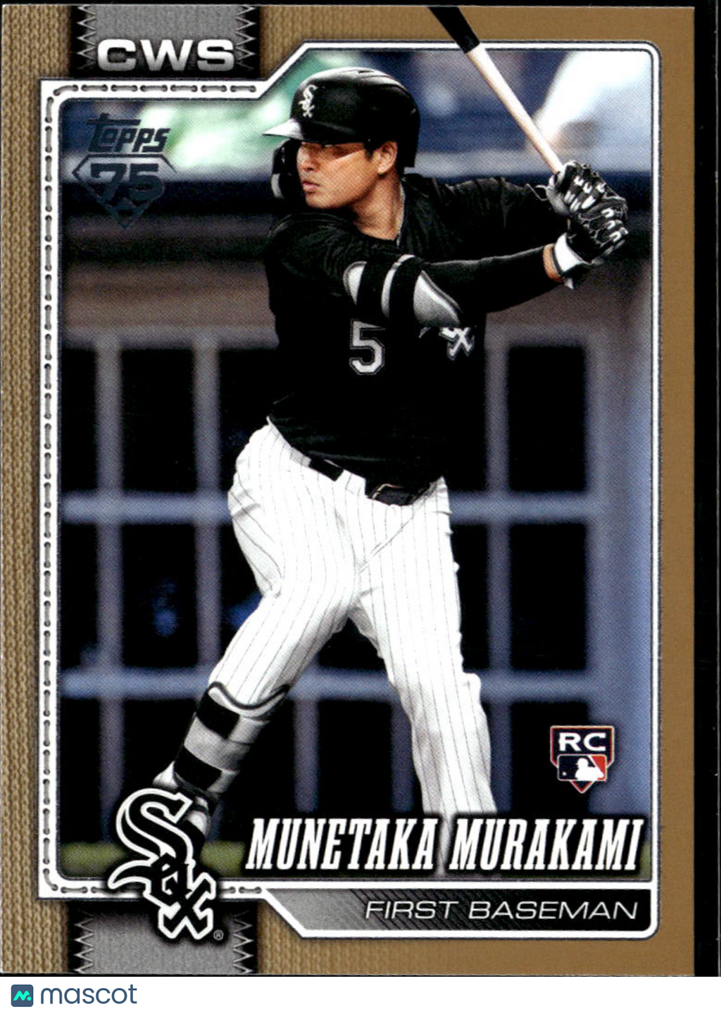 Munetaka Murakami 2026 Topps Series Two GOLD RC 1543/2026 Chicago White Sox