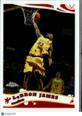 LeBron James 2006 Topps Chrome Card #102 Cleveland Cavaliers