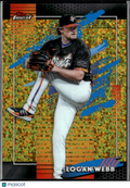 Logan Webb 2026 Topps Finest GOLD Mini-Diamond Refractor 26/50 Giants