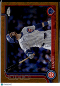Ian Happ 2025 Topps Chrome GOLD Logofractor 49/50 Chicago Cubs