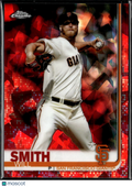 Will Smith 2019 Topps Chrome Sapphire Red Refractor 1/5 San Francisco Giants