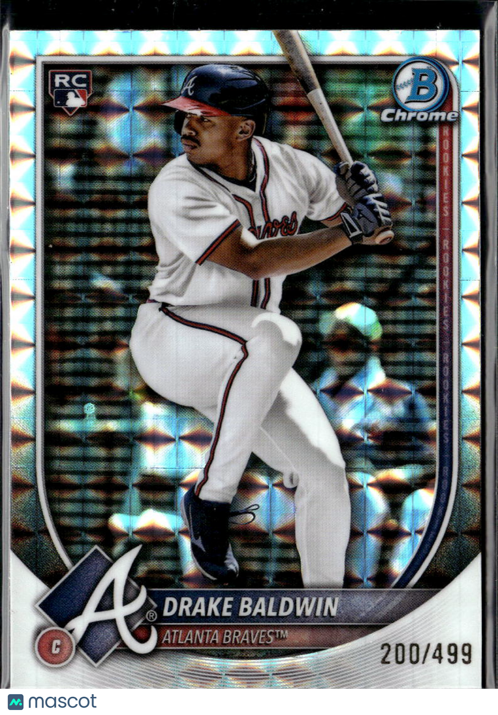 Drake Baldwin 2025 Bowman Chrome Rookie RC 200/499 Atlanta Braves