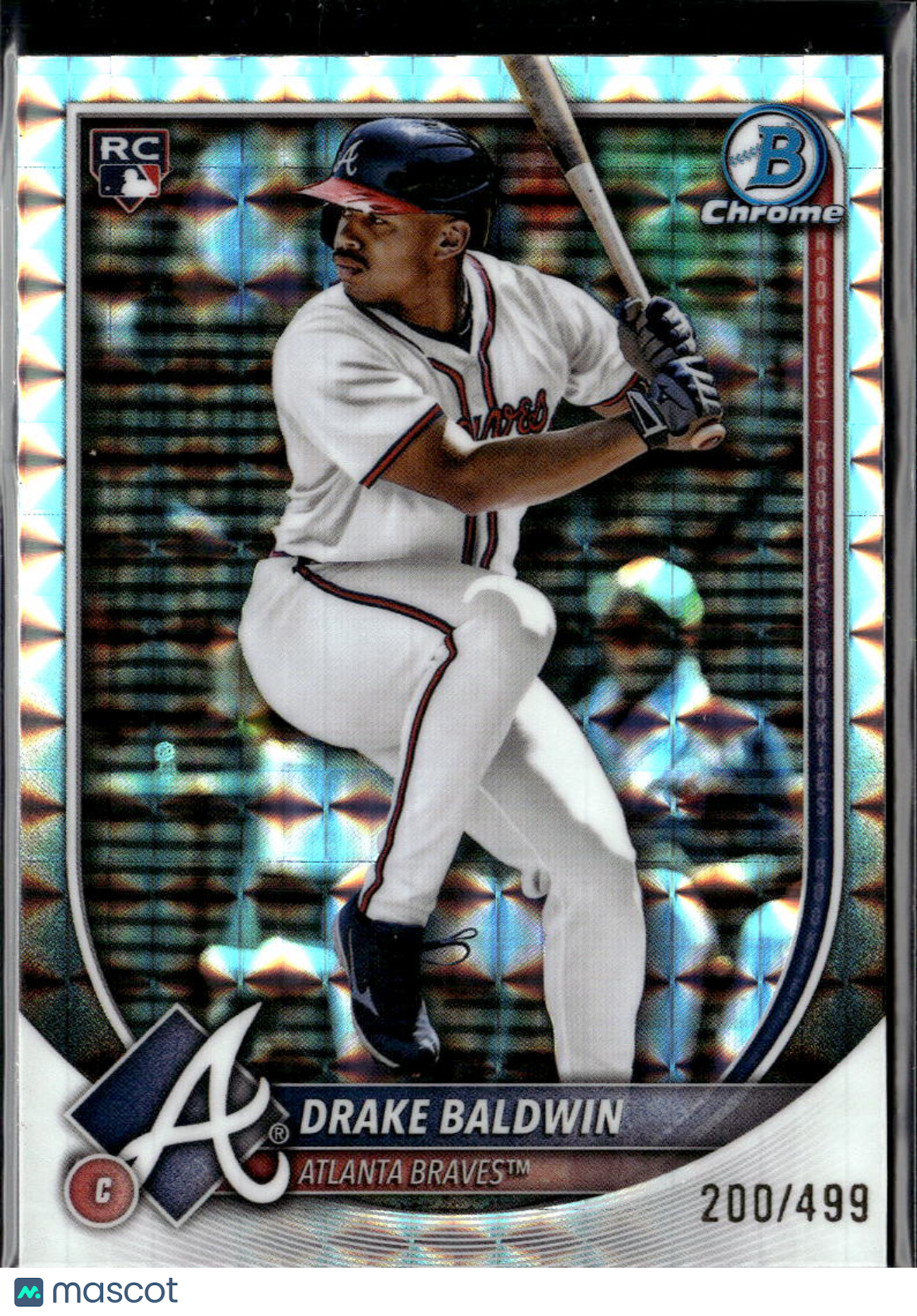 Drake Baldwin 2025 Bowman Chrome Rookie RC 200/499 Atlanta Braves