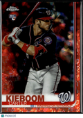 Carter Kieboom 2019 Topps Chrome Sapphire Orange Refractor RC 4/25 Nationals
