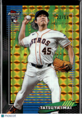 Tatsuya Imai 2026 Topps Finest RC GOLD Refractor 22/50 Houston Astros