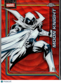 Moonknight 2026 Topps Chrome Marvel RED Wave Refractor 2/5 #81
