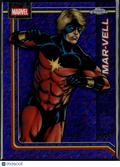 Mar-Vel 2026 Topps Chrome Marvel Purple Refractor 5/75 #135