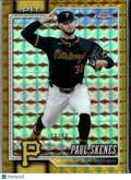 Paul Skenes 2026 Topps Chrome GOLD Geometric Refractor 12/50 Pittsburgh Pirates
