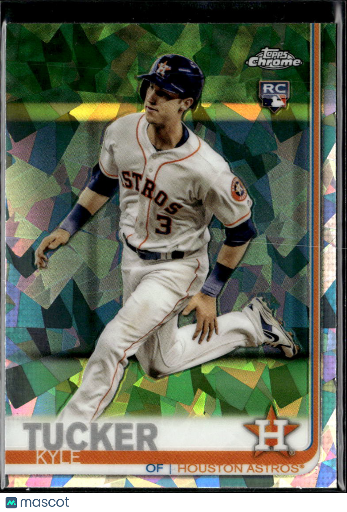 Kyle Tucker 2019 Topps Chrome RC Atomic Refractor Houston Astros