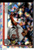 Juan Soto 2019 Topps Chrome Sapphire Refractor #213 Washington Nationals