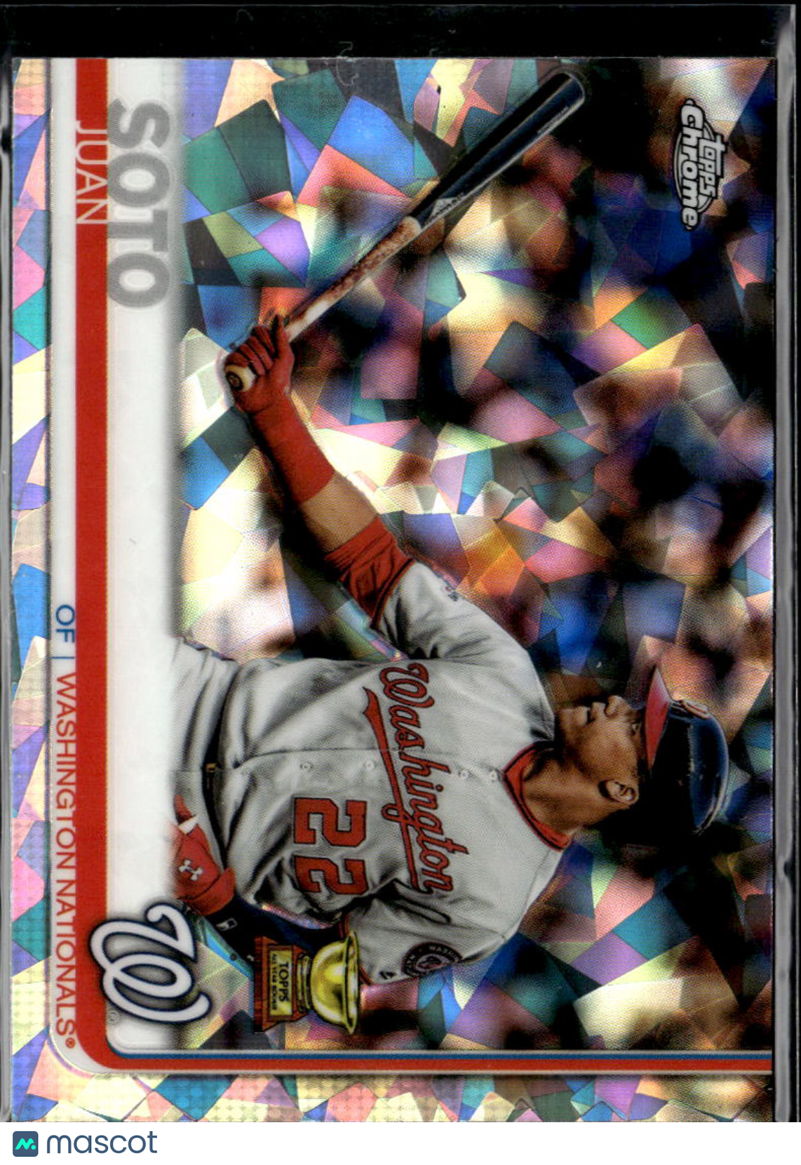 Juan Soto 2019 Topps Chrome Sapphire Refractor #213 Washington Nationals