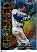 Freddie Freeman 2023 Topps Chrome Crushed CASE HIT SSP Los Angeles Dodgers