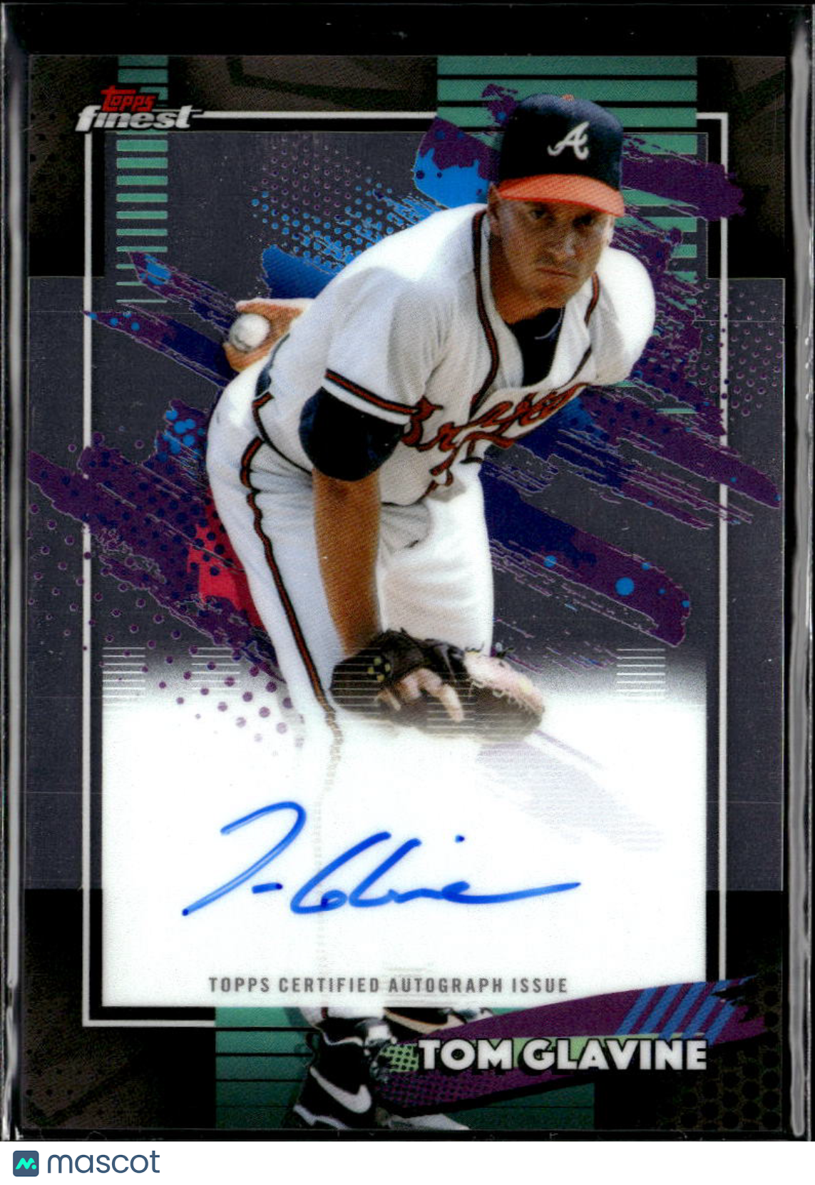 Tom Glavine 2026 Topps Finest Auto Autograph Atlanta Braves