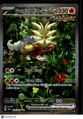 Gouging Fire EX 2024 Temporal Forces Holo Secret Rare SAR #204/162