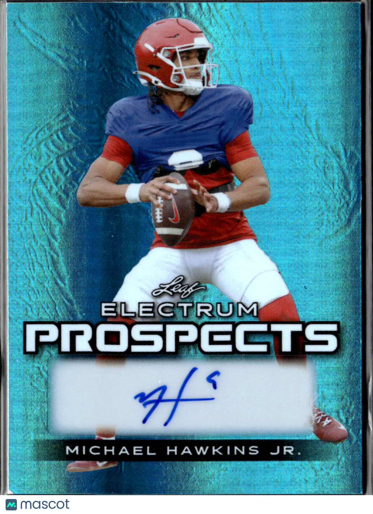 Michael Hawkins Jr. 2024 Leaf Electrum Auto Autograph RC 4/8 Oklahoma Sooners