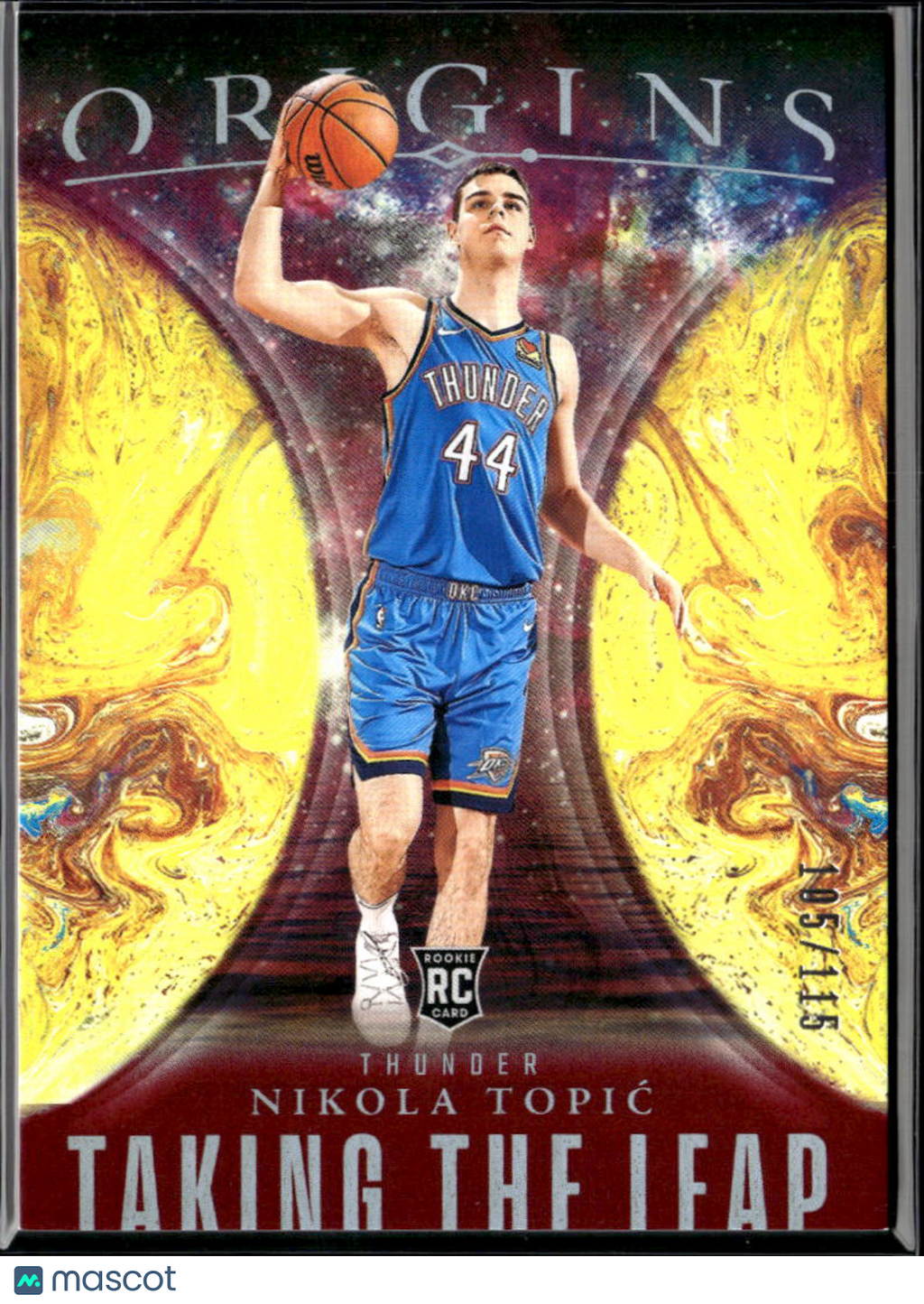 Nikola Topic 2024-25 Origins Taking the Leap RC 105/115 Oklahoma City Thunder