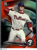 Andrew Painter 2022 Bowman Platinum Orange 15/25 Philadelphia Phillies