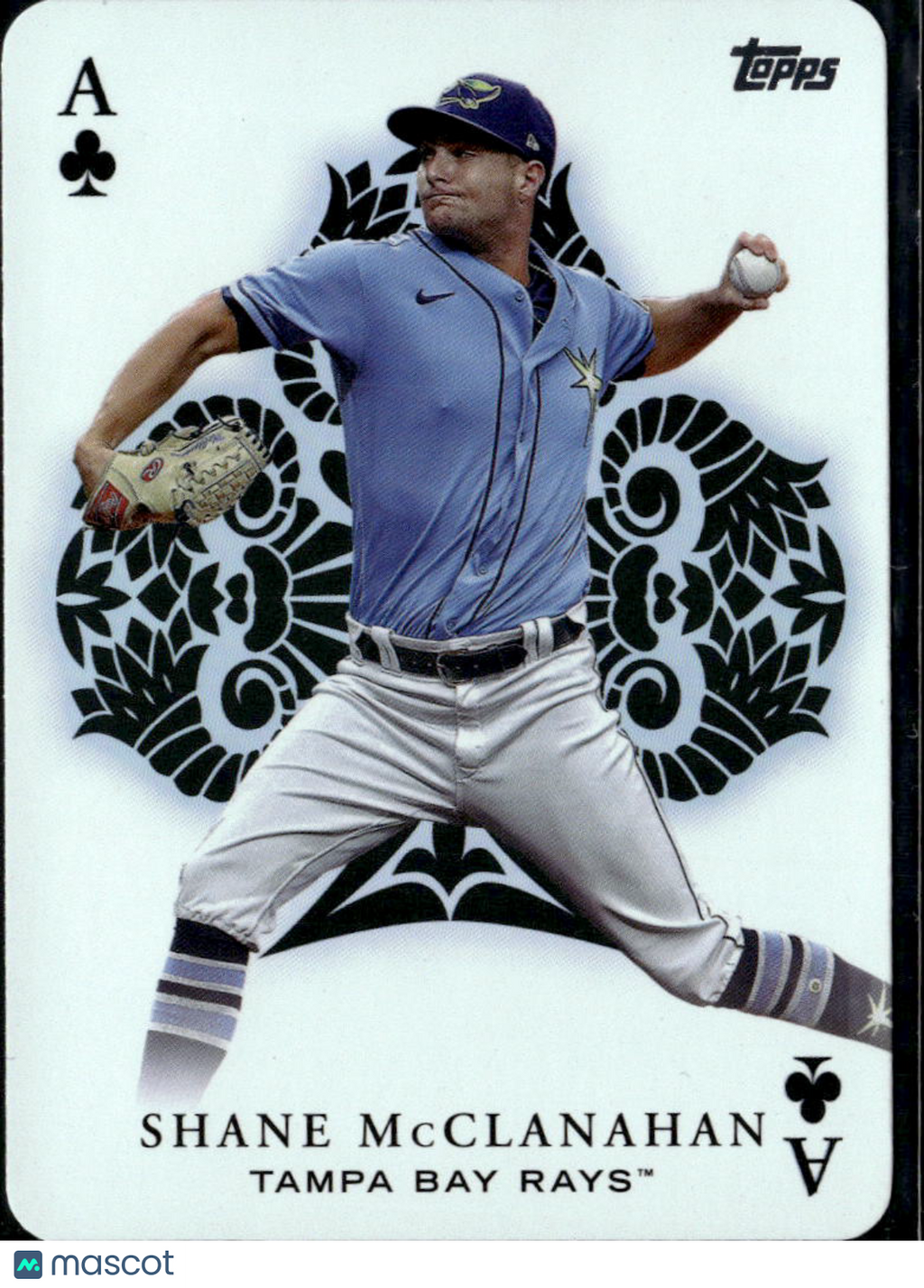 Shane McClanahan 2023 Topps All Aces Insert Tampa Bay Rays
