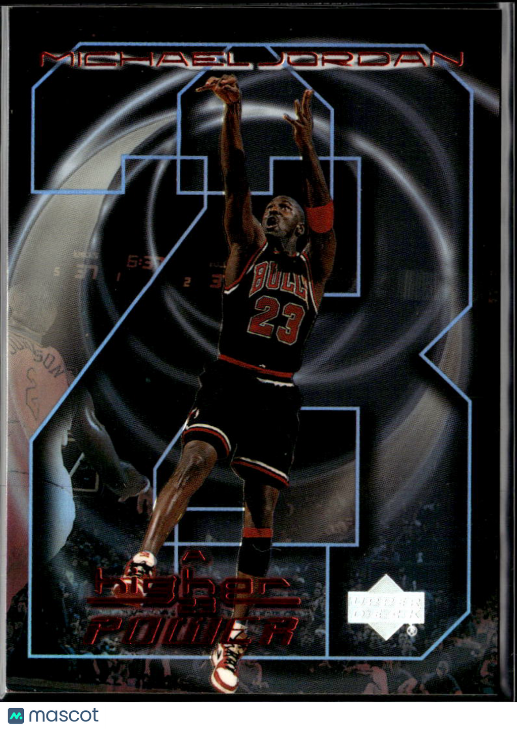 Michael Jordan 1999 Upper Deck Higher Power Insert #MJ6 Chicago Bulls