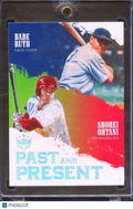 Babe Ruth / Shohei Ohtani 2018 Diamond Kings Past Present RC Rookie Angels #10