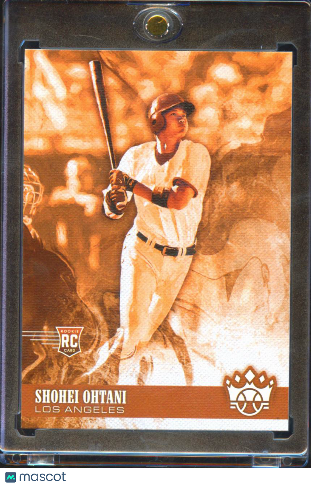 Shohei Ohtani 2018 Diamond Kings Sepia SSP Rookie RC #76 Los Angeles Angels