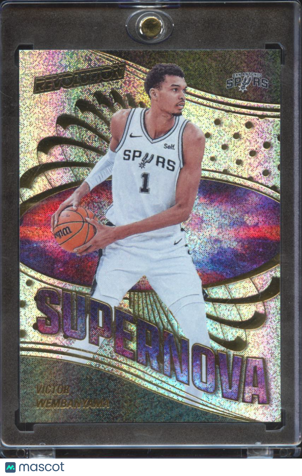Victor Wembanyama 2024-25 Revolution Supernova Neutron 3/125 San Antonio Spurs