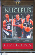 Tim Duncan David Robinson Victor Wembanyama 2024 Origins Nucleus 83/115 Spurs