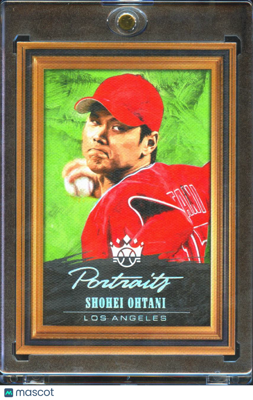 Shohei Ohtani 2018 Diamond Kings Portraits Rookie RC #P15 Los Angeles Angels