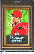 Shohei Ohtani 2018 Diamond Kings Portraits Rookie RC #P15 Los Angeles Angels