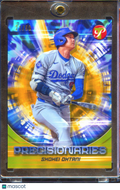 Shohei Ohtani 2025 Topps Pristine Precisionaries GOLD Refractor 21/50 LA Dodgers