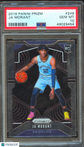 Ja Morant 2019-20 Panini Prizm Rookie RC Memphis Grizzlies #249 PSA 10