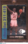 Michael Jordan 1995 Upper Deck Collector's Choice Players Club Platinum Bulls