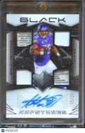 Adrian Peterson 2024 Black Capstones Auto Autograph Patch 25/25 Vikings