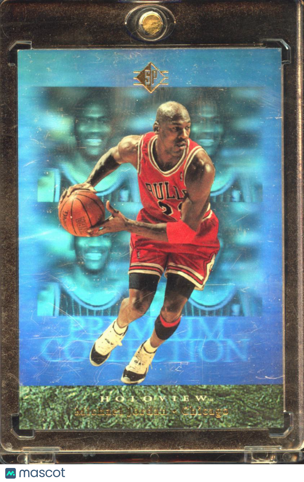 Michael Jordan 1996 Upper Deck SP Holoview #5 Chicago Bulls