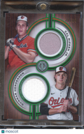 Cal Ripken Jr. / Gunnar Henderson 2025 Tribute Game Worn Patch 70/99 Orioles