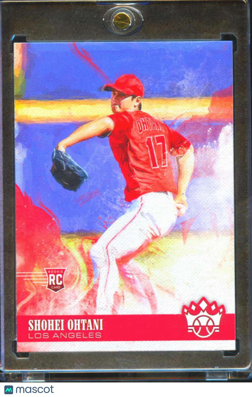 Shohei Ohtani 2018 Diamond Kings Pitching Rookie RC #139 Los Angeles Angels