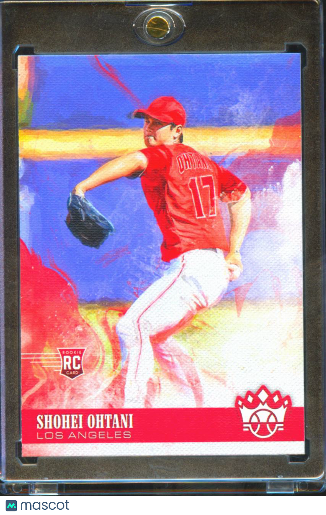 Shohei Ohtani 2018 Diamond Kings Pitching Rookie RC #139 Los Angeles Angels