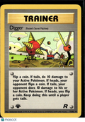 Digger (Rocket's Secret Machine) 2000 Team Rocket Uncommon 1st Edition #75/82