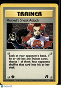Rocket's Sneak Attack 2000 Team Rocket Rare 1st Edition #72/82