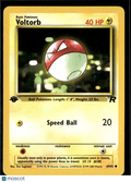 Voltorb 2000 Team Rocket 1st Edition #69/82