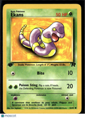 Ekans 2000 Team Rocket 1st Edition #56/82