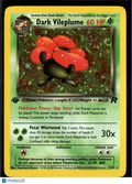 Dark Vileplume 2000 Team Rocket Holo Rare 1st Edition #13/82