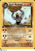 Dark Machoke 2000 Team Rocket Uncommon 1st Edition #40/82