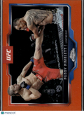 Paddy Pimblett 2025 Topps Chrome UFC Orange Refractor 22/25 #177