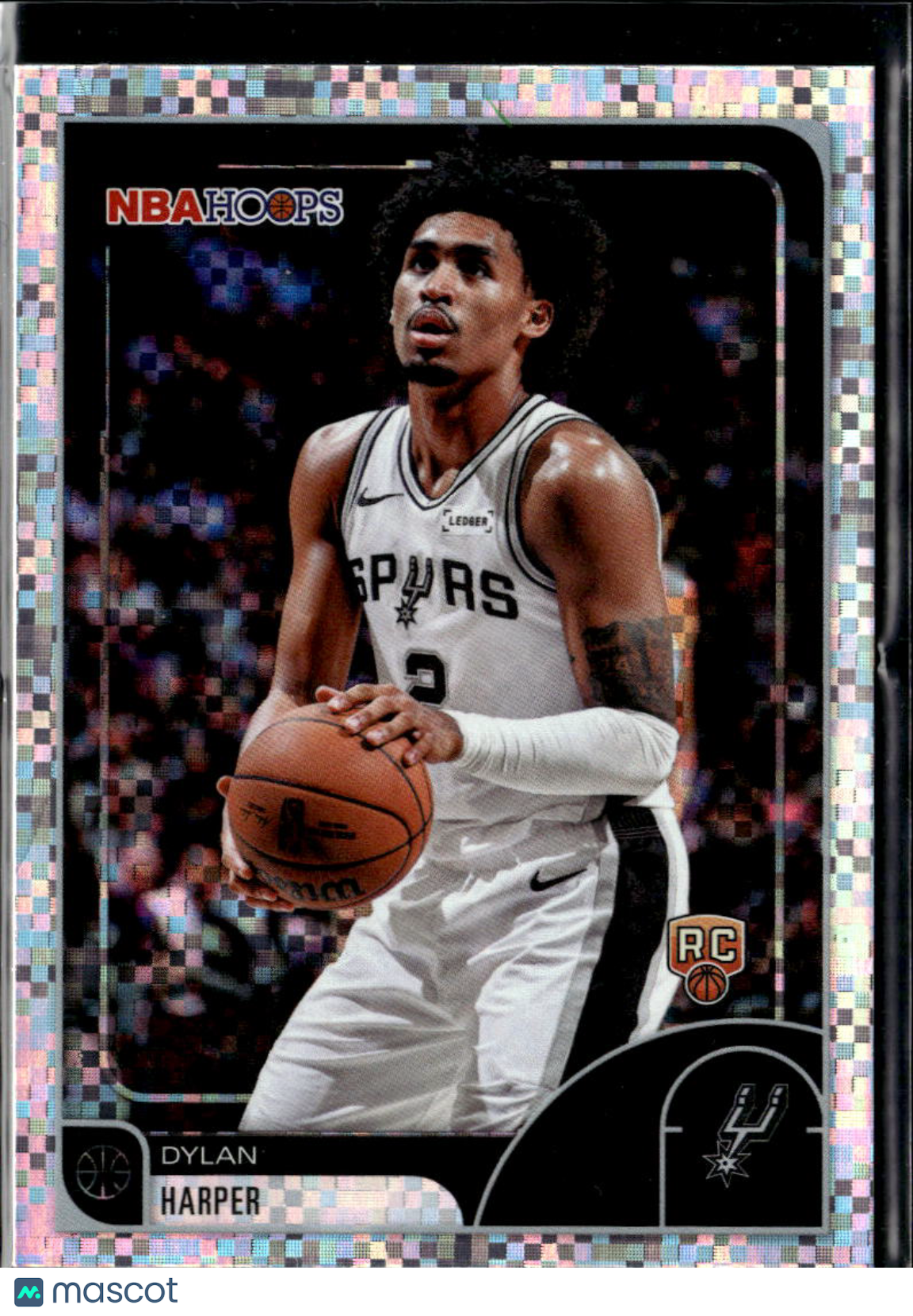 Dylan Harper 2026 Topps NBA Hoops Xfractor Rookie RC San Antonio Spurs