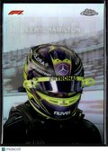 Lewis Hamilton 2024 Topps Chrome Helmet Collection SSP Mercedes-AMG Petronas