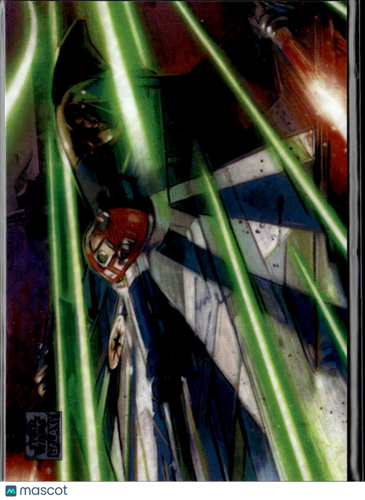 Skywalker's Starfighter Topps Star Wars Galaxy Logofractor 67/77 #81