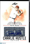 Pete Rose 2020 Leaf Charlie Hustle Auto Autograph Cincinnati Reds