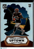 Shedeur Sanders 2025 Optic Uptown CASE HIT SSP Rookie RC Cleveland Browns